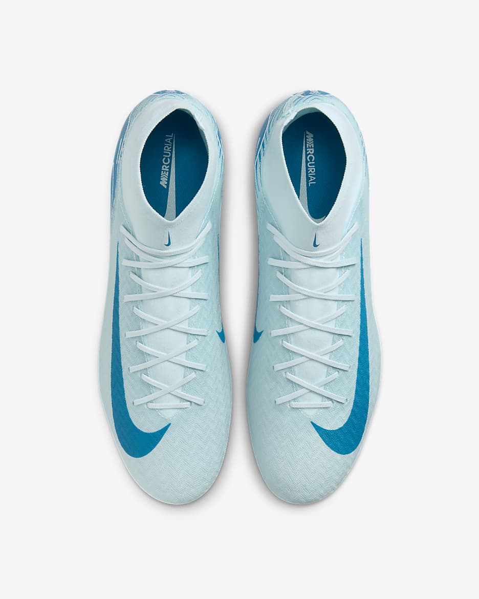 Nike crampon bleu hotsell